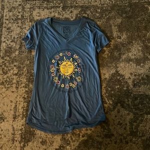 Women's blue tshirt